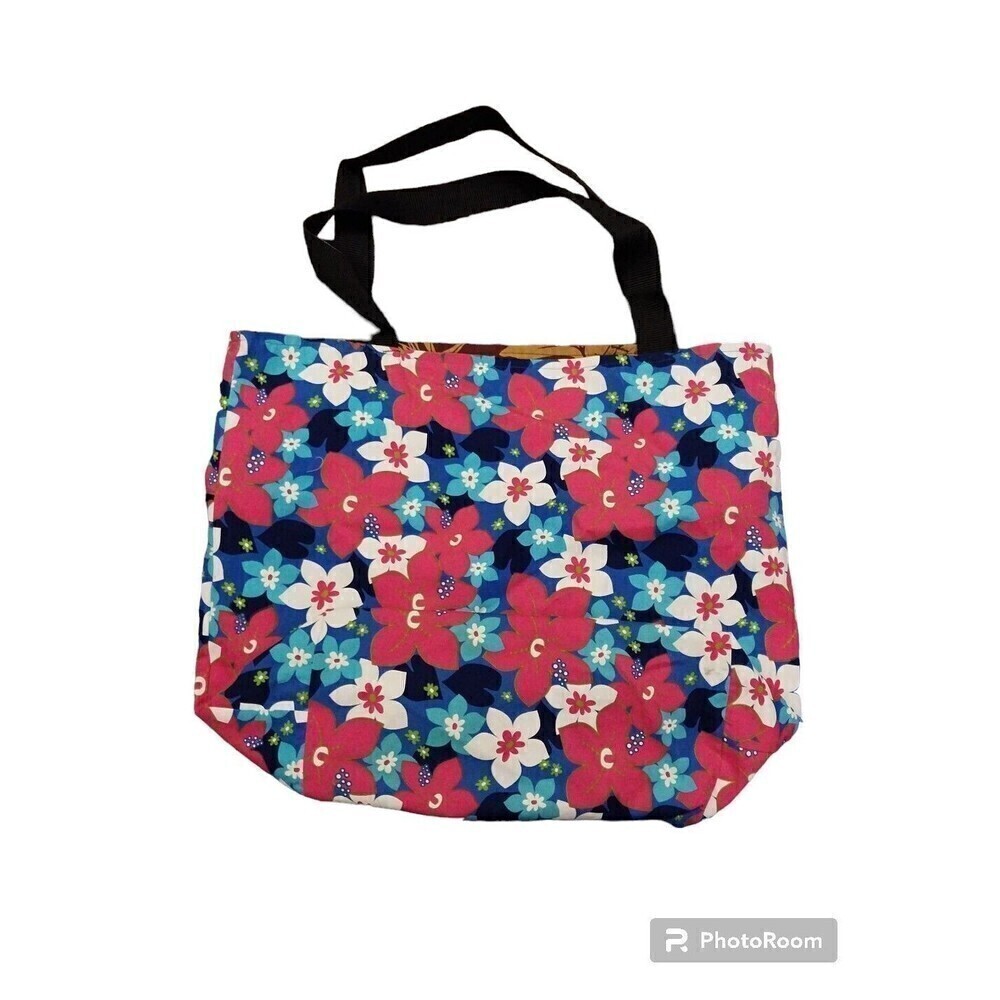 Local Design Made In Hawaii Tote Bag Beach Flowers - Picture 7 of 7